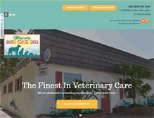 Tablet Screenshot of monroviapet.com